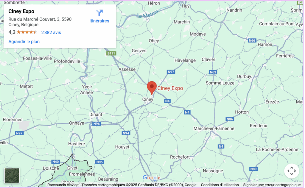 Plan d'accès Vétérinexpo