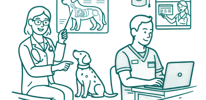 Illustration formation continue veterinaires epivet